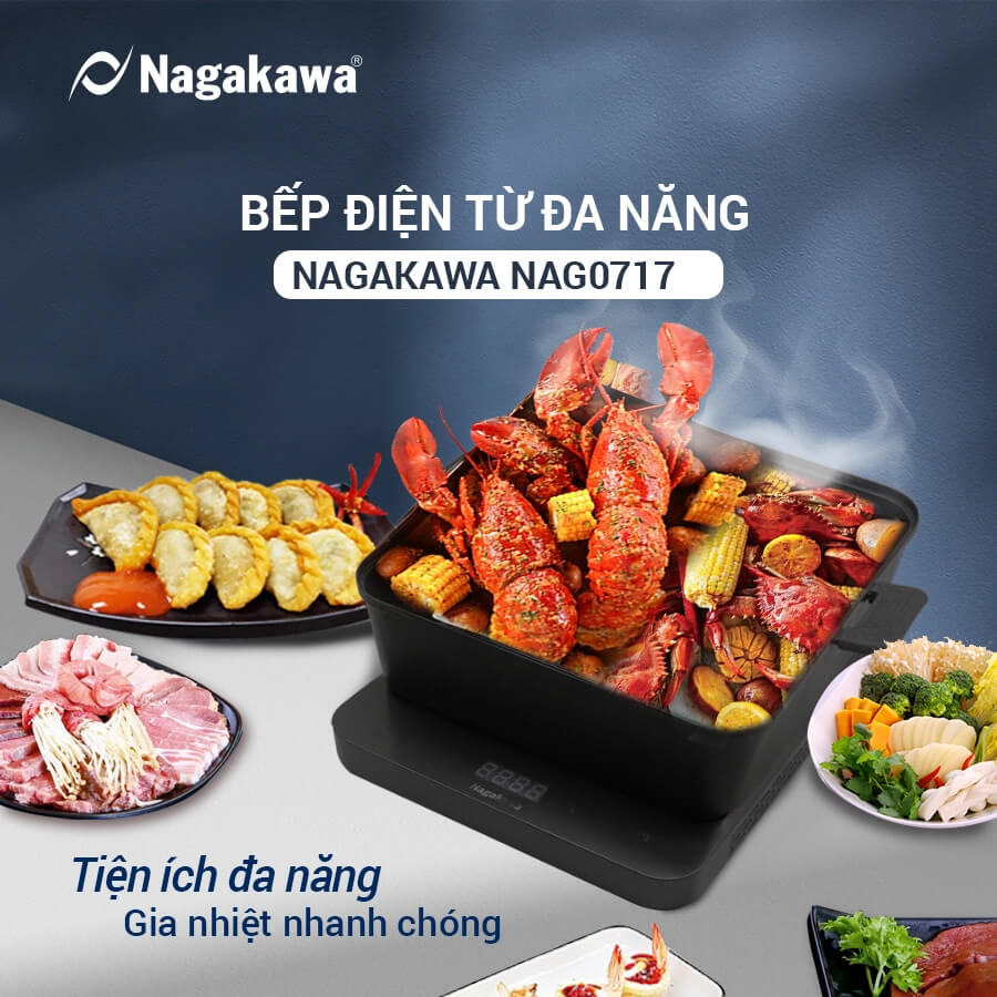 Bếp từ Nagakawa NAG0717 đa năng 