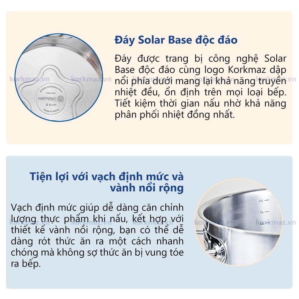 Đáy Solar Base độc đáo