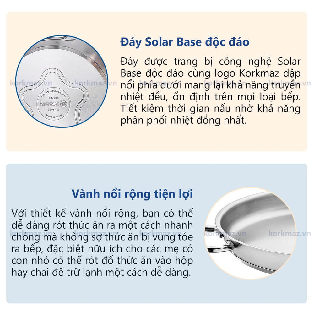 Đáy Solar Base độc đáo