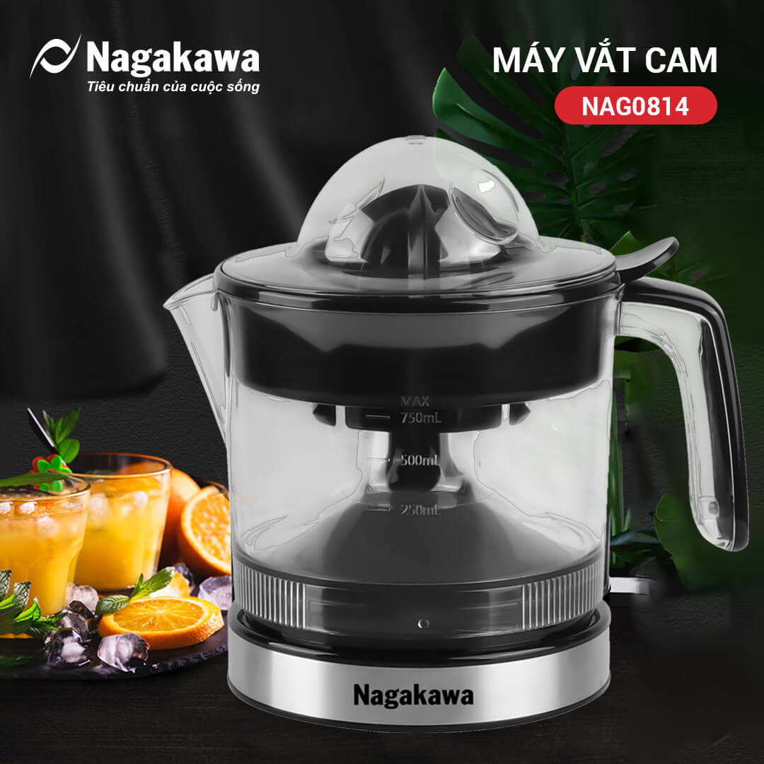 Máy vắt cam Nagakawa NAG0814 0.75L