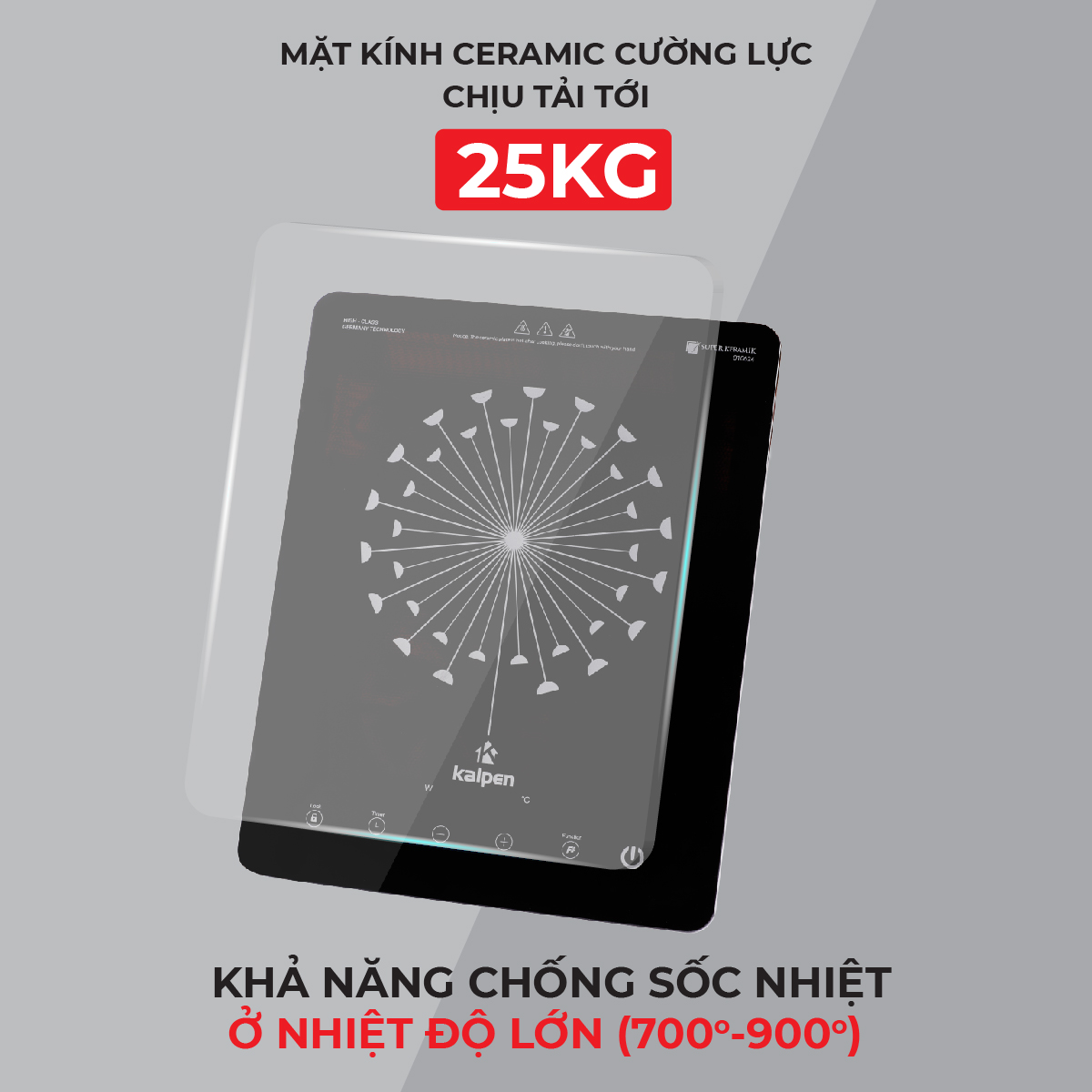 mặt kính cường lực chịu nhiệt cao