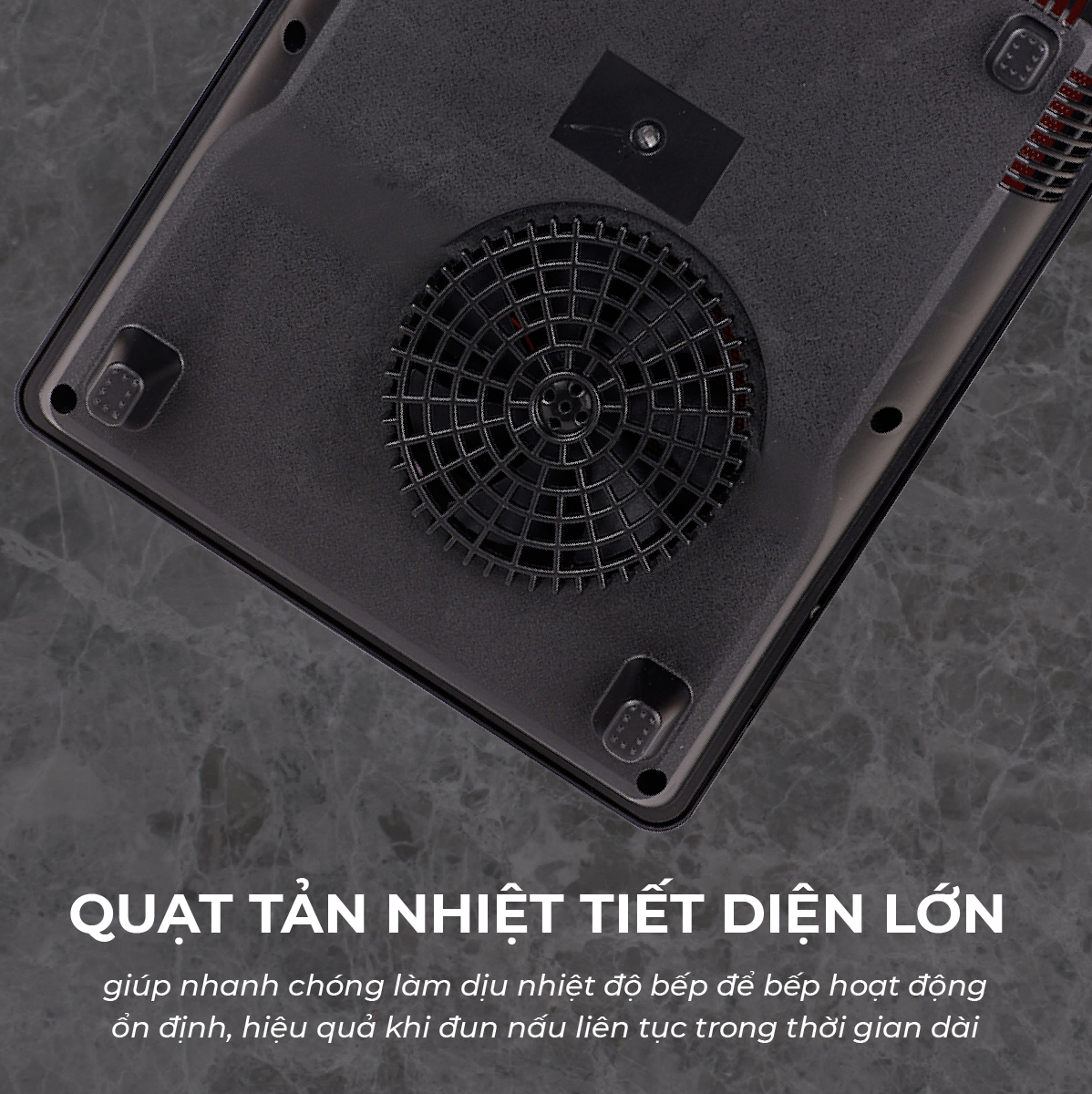 quạt tản nhiệt giúp hạ nhiệt nhanh