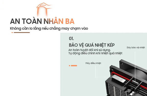 Bảo vệ nhiệt kép 