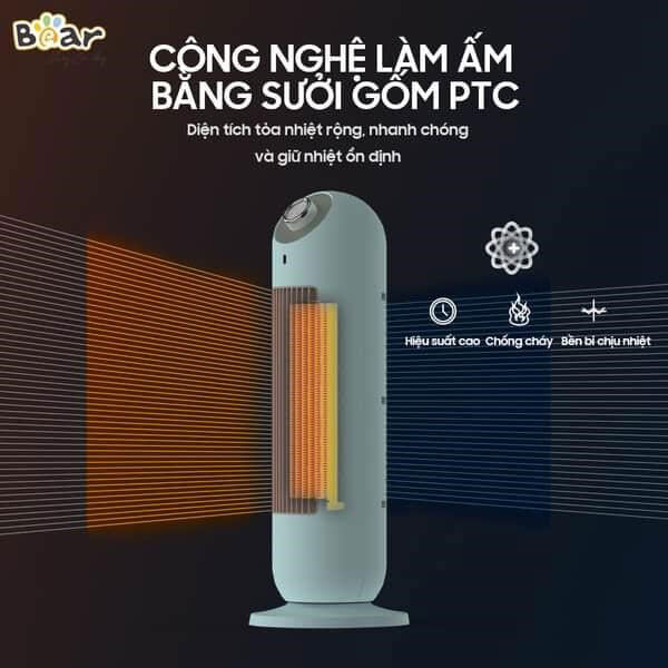 Công nghệ sưởi gốm PTC 