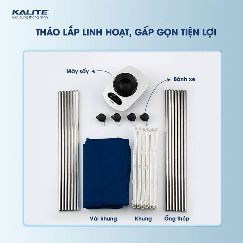 tháo lắp , gắp gọn tiện lợi