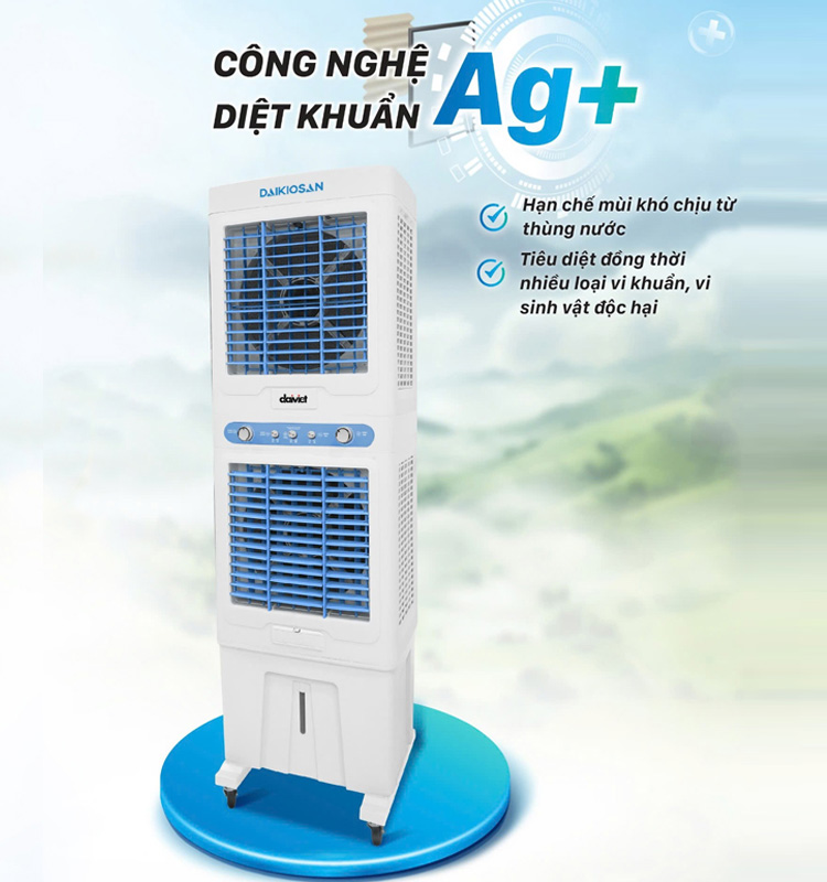 Hệ Thống Lọc Không Khí Hiện Đại công nghệ Ag+ diệt sạch khuẩn