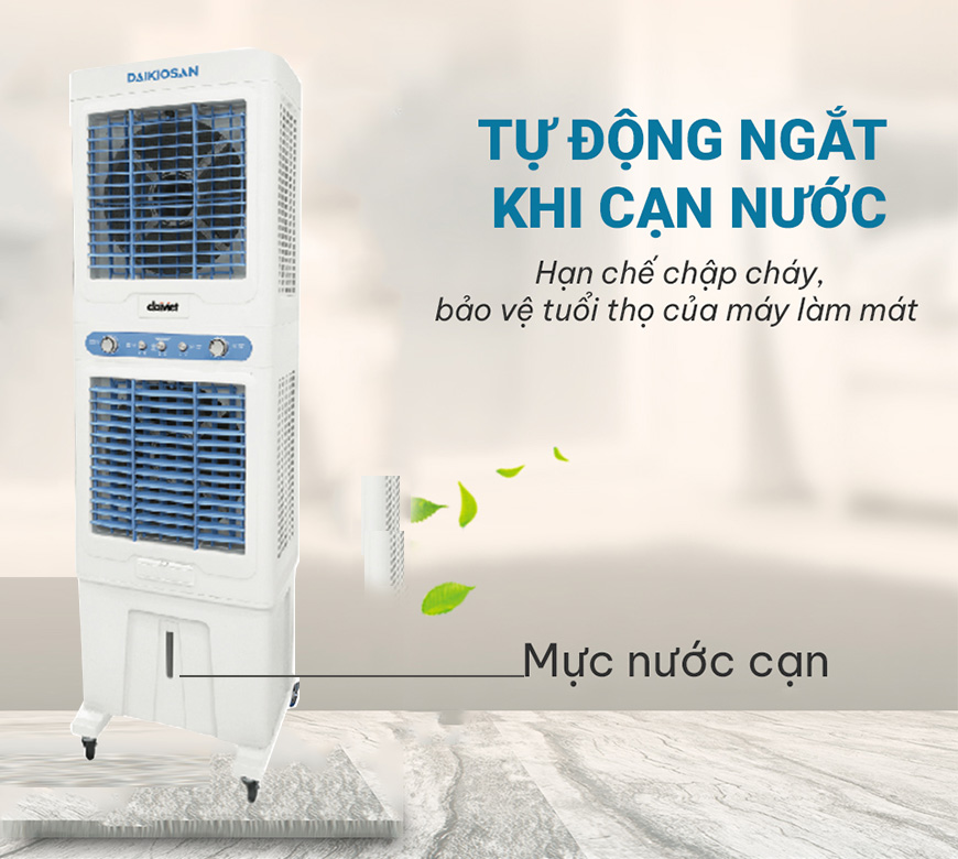 Rơ le tự ngắt bơm: Ngừng hoạt động khi hết nước