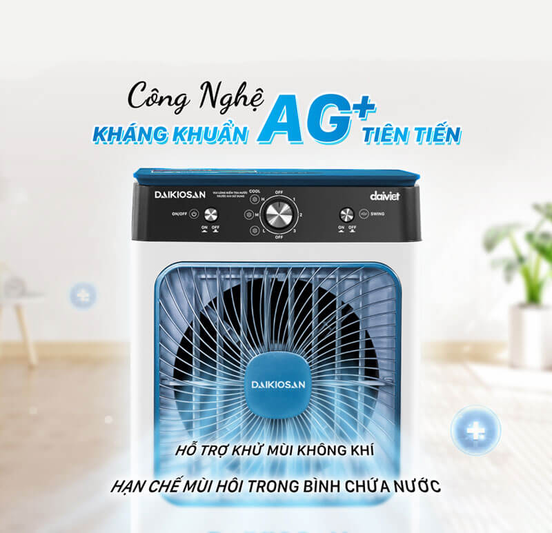 Công nghệ kháng khuẩn Ag+ tiên tiến