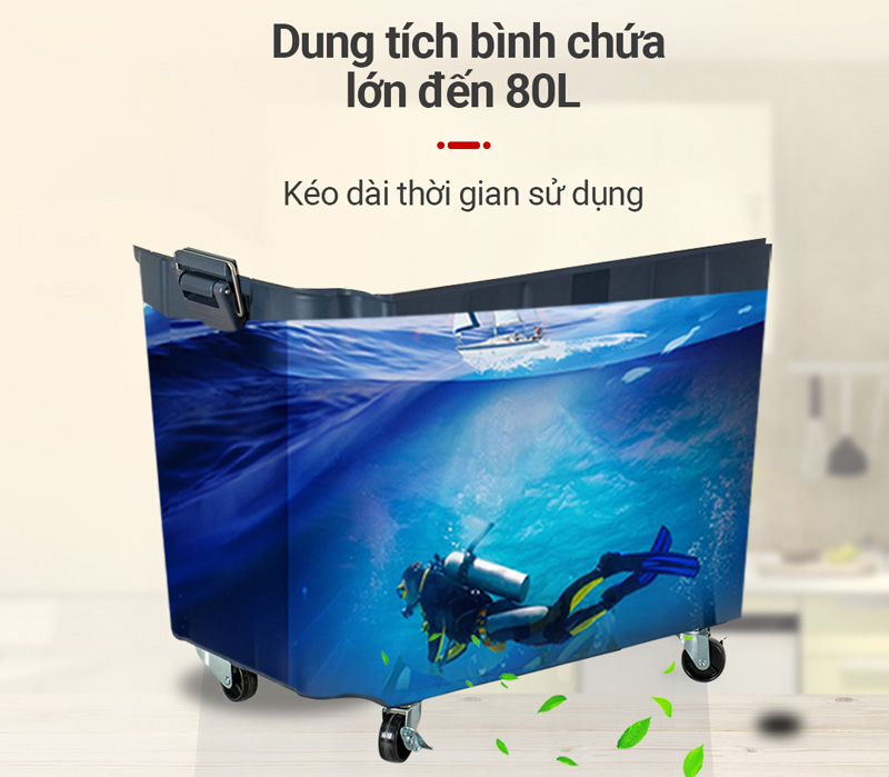 Quạt Làm Mát Công Nghiệp Daikiosan DM212 bình chứa nước 80 lít