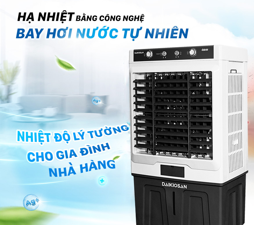 Hạ nhiệt nhanh bay hơi nước tự nhiên