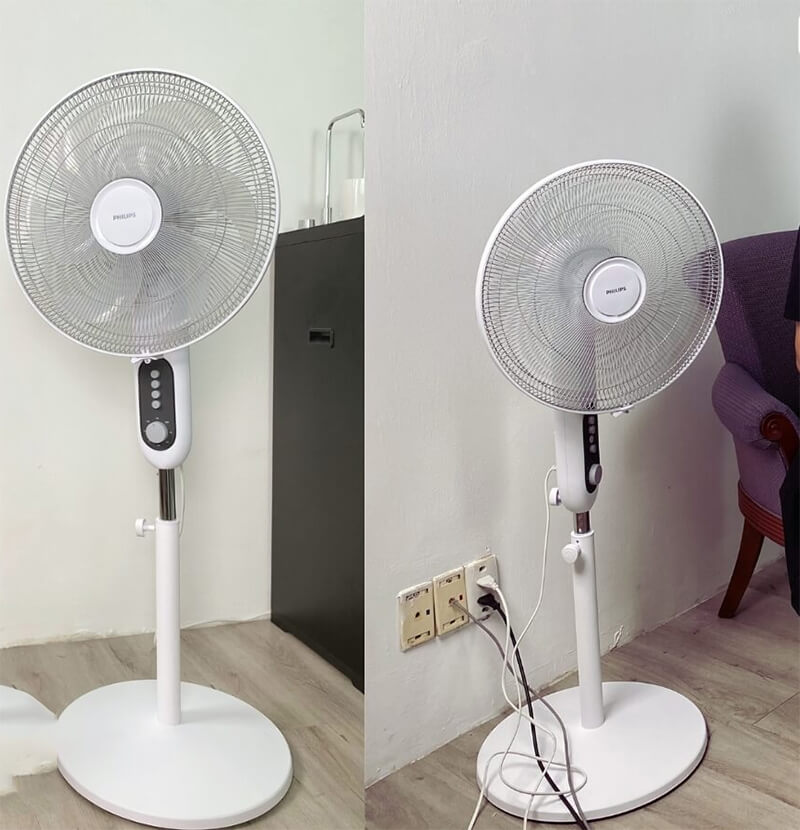 Quạt cây đứng Philips CX1220/00 45W