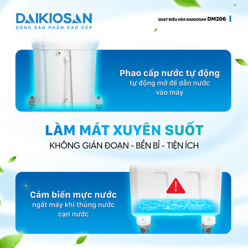 Làm mát xuyên suốt bền bỉ 