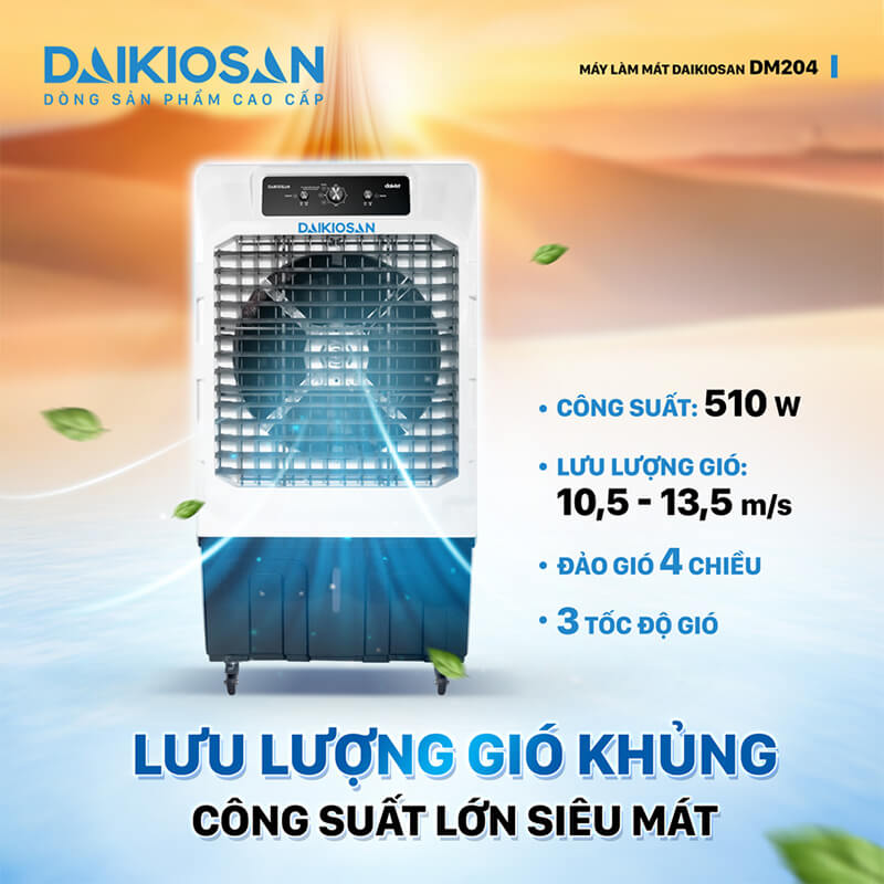 Lưu lượng gió khủng