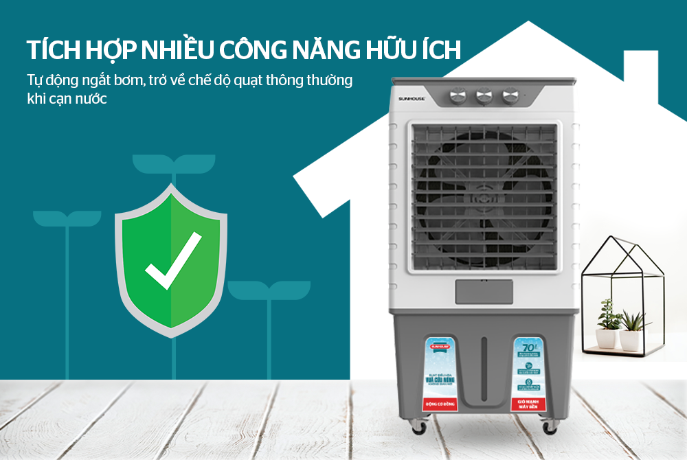 Tích hợp nhiều công năng hữu ích