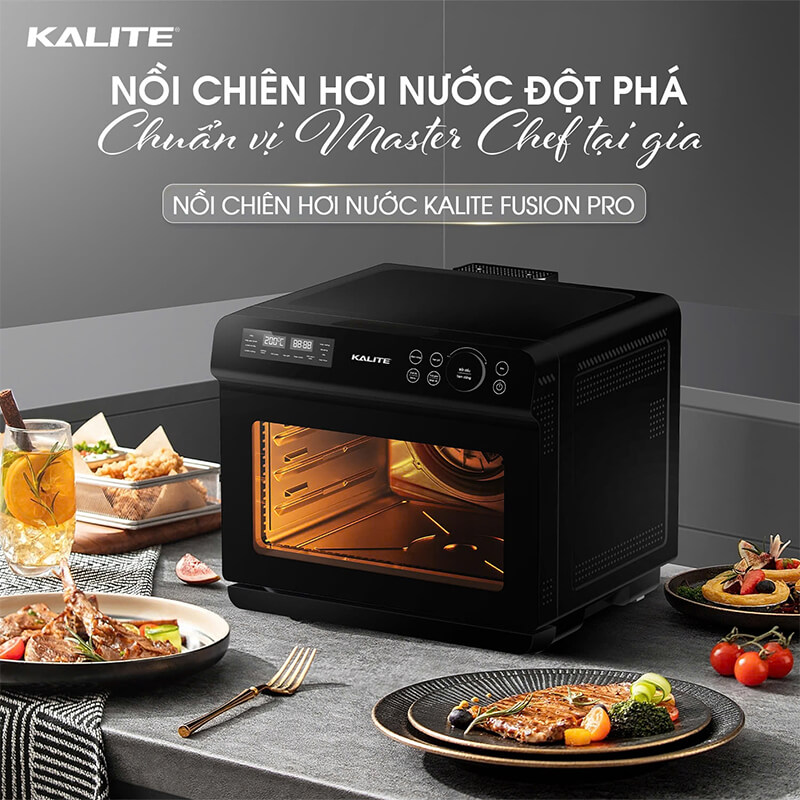 Nồi chiên hơi nước Kalite Steam Fusion Pro 20L 1400W