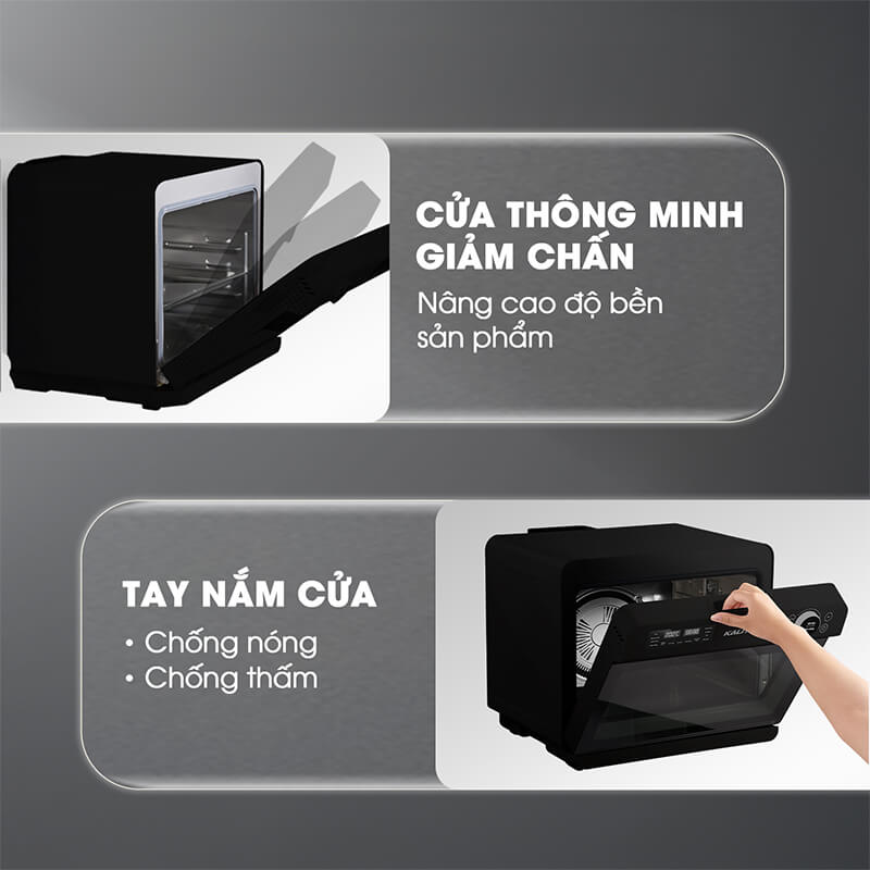 Cửa giảm chấn bền bỉ, an toàn