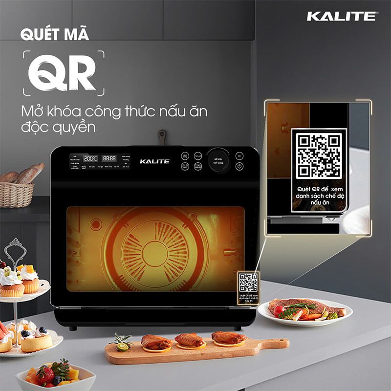 Thư viện công thức nấu ăn độc quyền qua QR code