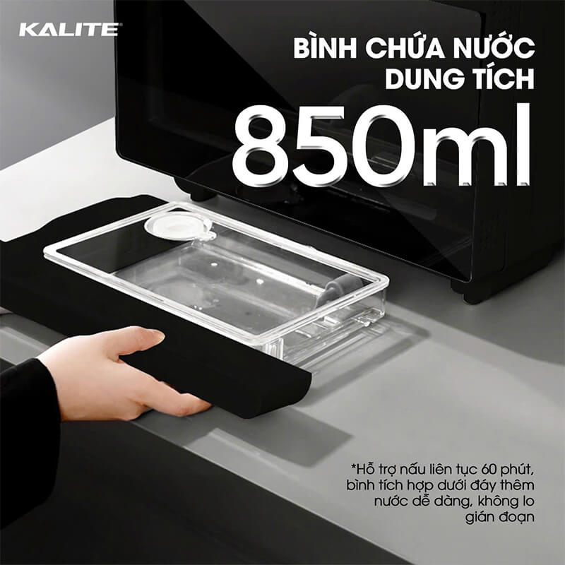 Bình chứa nước 850ml – Duy trì độ ẩm ổn định
