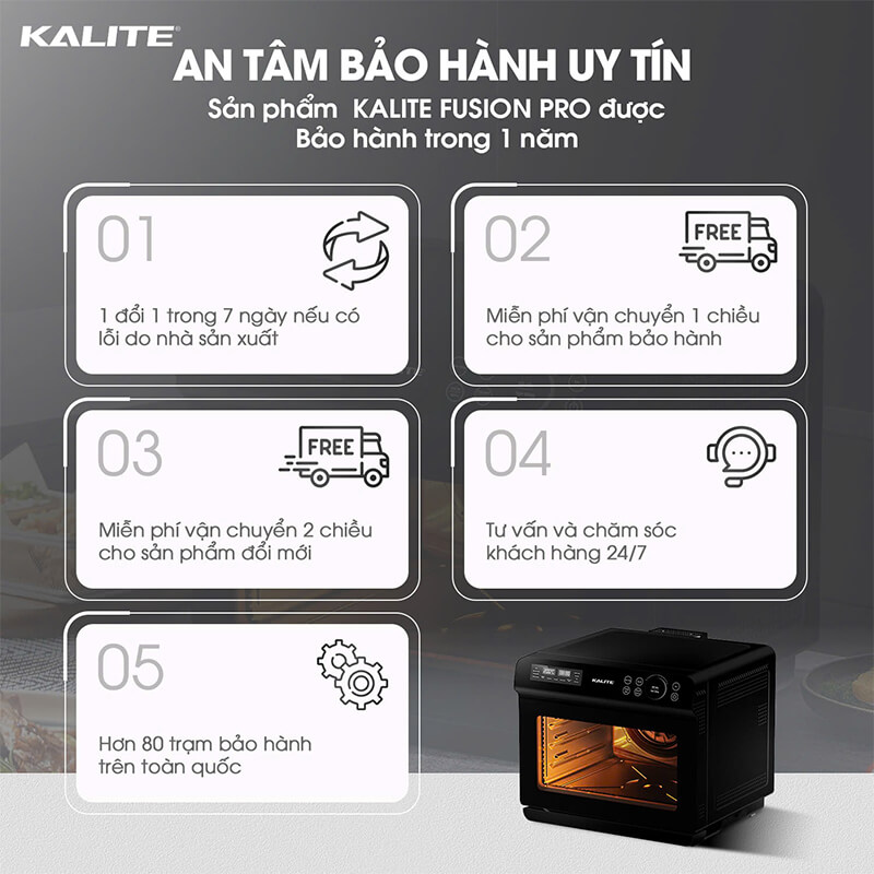 An tâm bảo hành uy tín