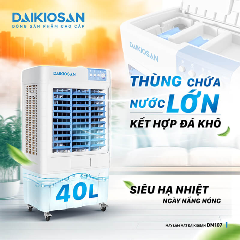 Dung tích lớn làm mát liên tục
