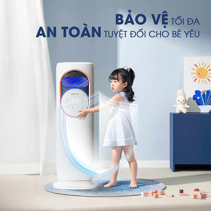 Thiết kế an toàn tuyệt đối cho trẻ nhỏ