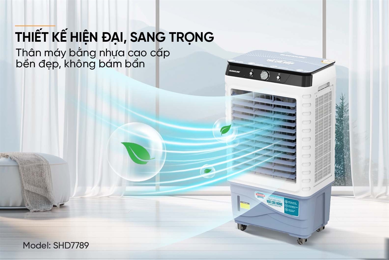 Thiết kế hiện đại, sang trọng phù hợp mọi không gian
