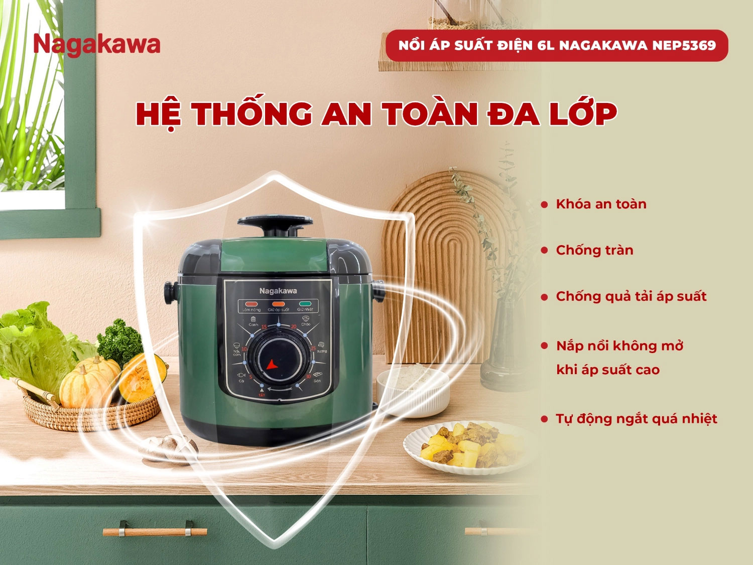Hệ thống an toàn đa lớp – Bảo vệ toàn diện