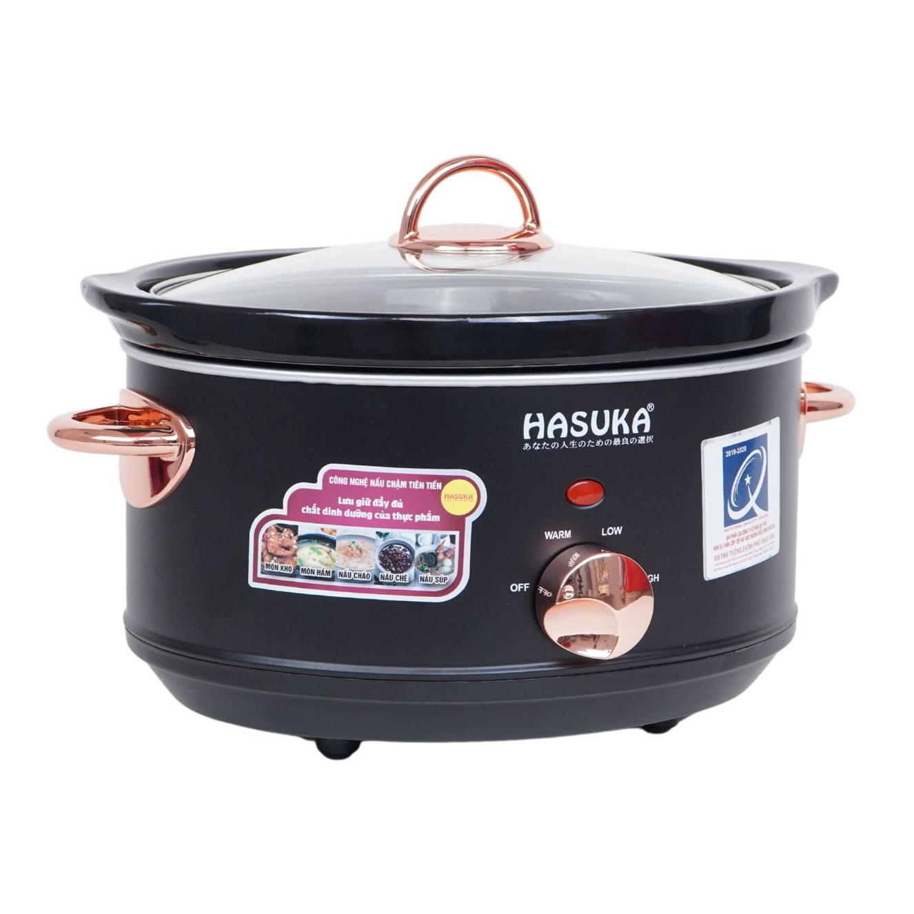 Nồi nấu chậm Hasuka HSK-138 3.5L
