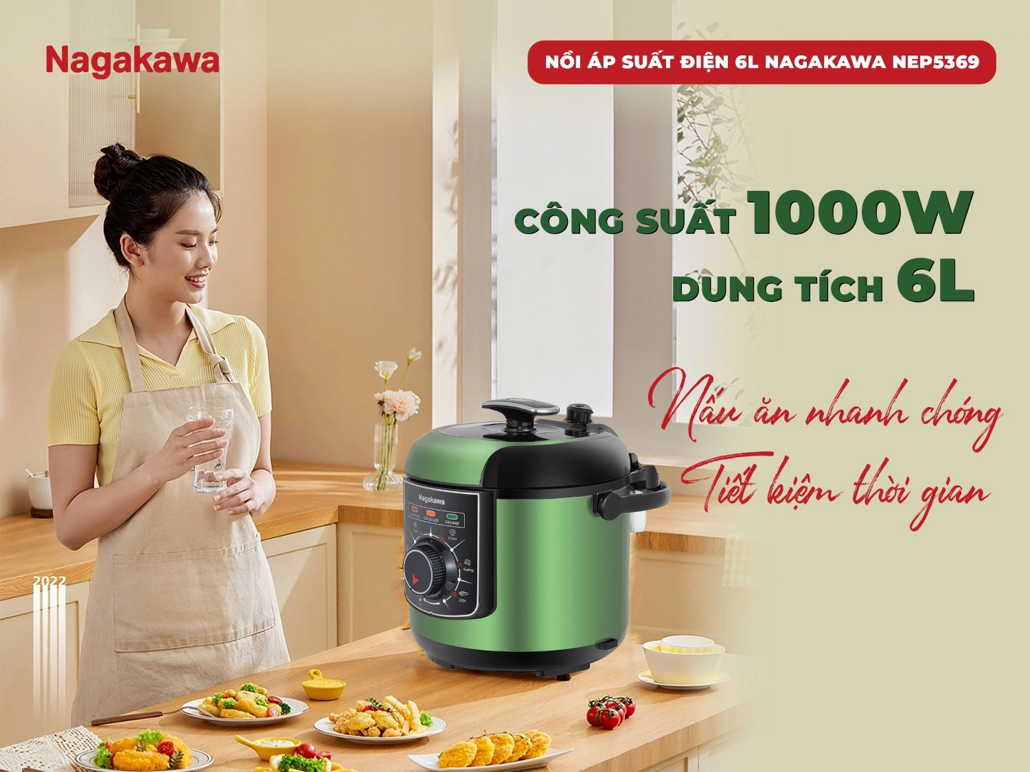 Nấu ăn nhanh chóng – Tiết kiệm thời gian tối đa