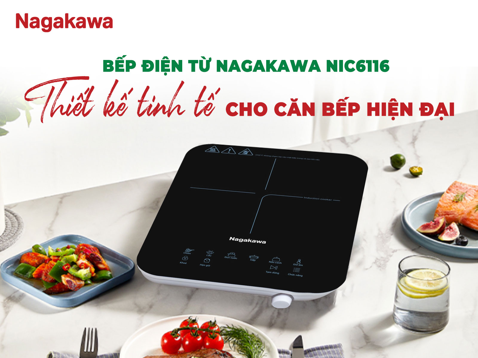 Thiết kế hiện đại, nhỏ gọn – Tối ưu mọi không gian