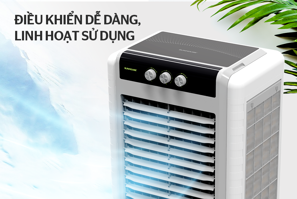 Vận hành đơn giản với bẳng điều khiển cơ – Ai cũng dùng được