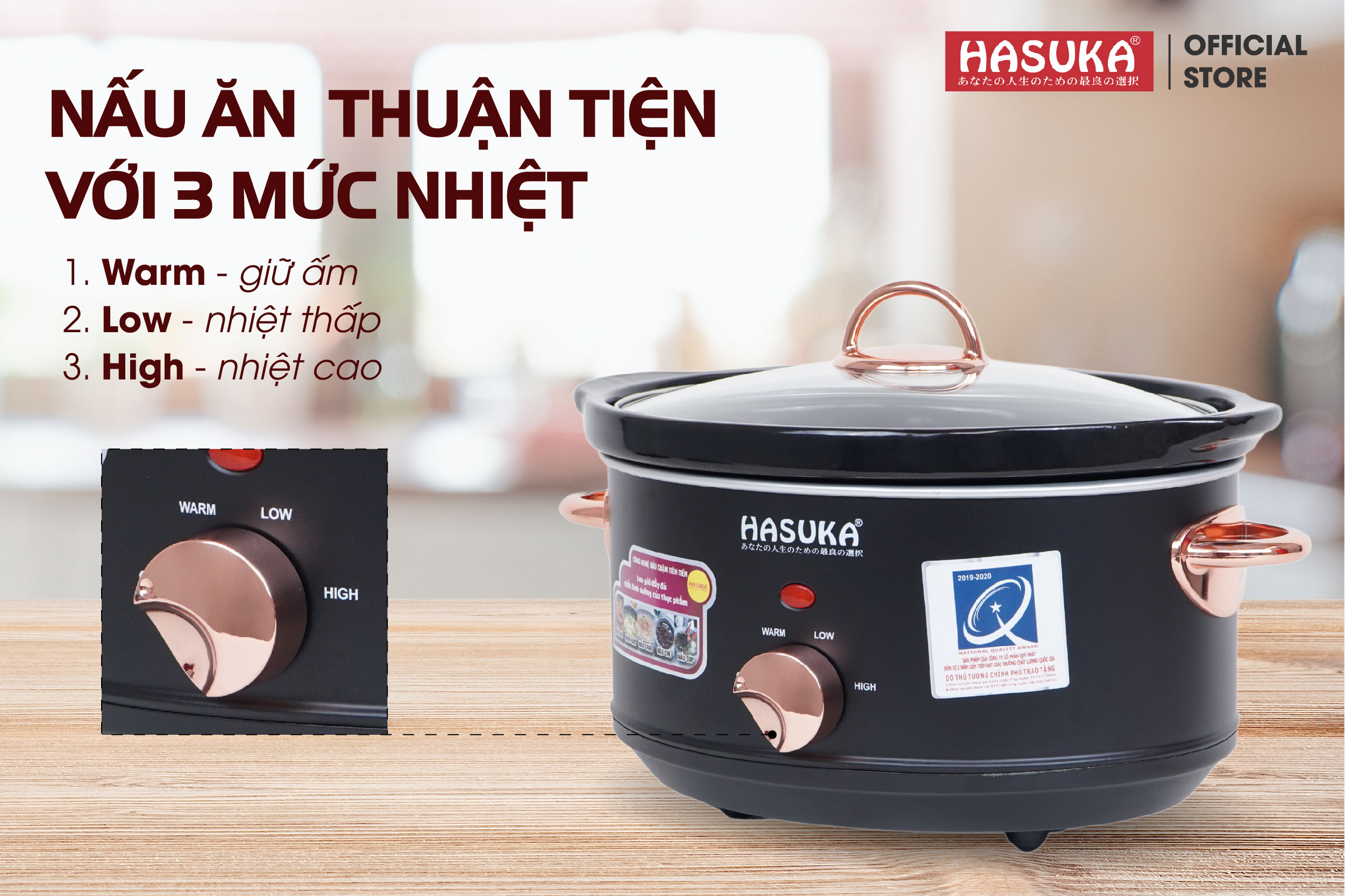 Thời gian nấu linh hoạt theo từng món