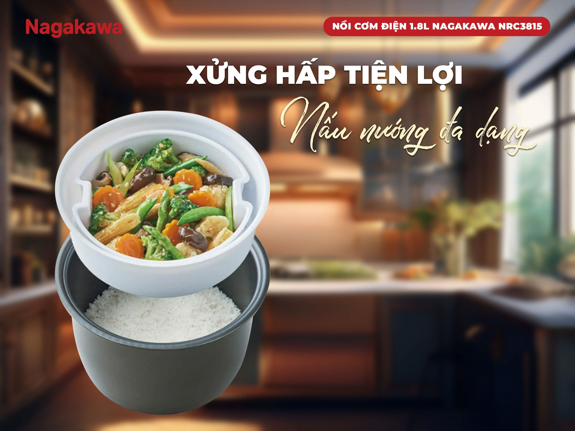 Trang bị đầy đủ phụ kiện – Tối ưu công năng sử dụng