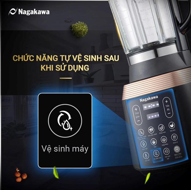 Chức năng tự động vệ sinh tiện lợi