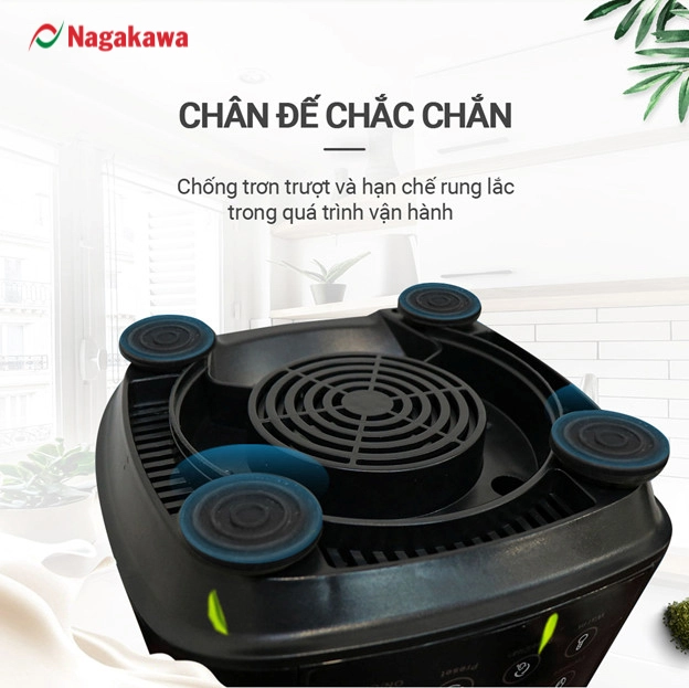 Chân đế chống trượt – Giảm rung lắc