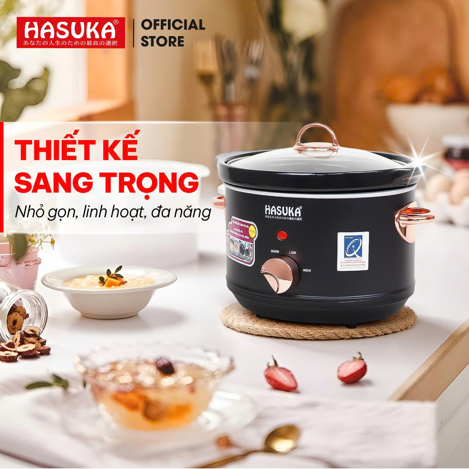 Thiết kế hiện đại – gọn đẹp và chắc chắn