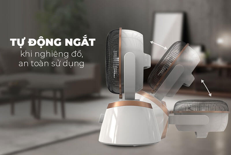 QUẠT SƯỞI CARBON SUNHOUSE SHD7008 AN TOÀN SỬ DỤNG
