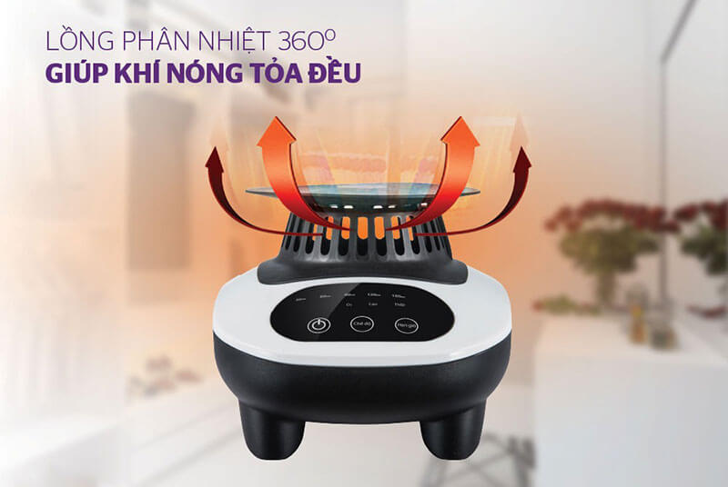 MÁY SẤY QUẦN ÁO SUNHOUSE SHD2707 khí nóng tỏa đều