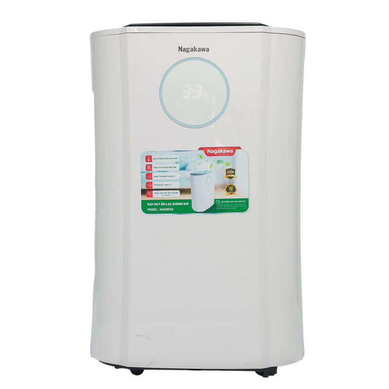 Máy hút ẩm lọc không khí 20L Nagakawa NAD8559