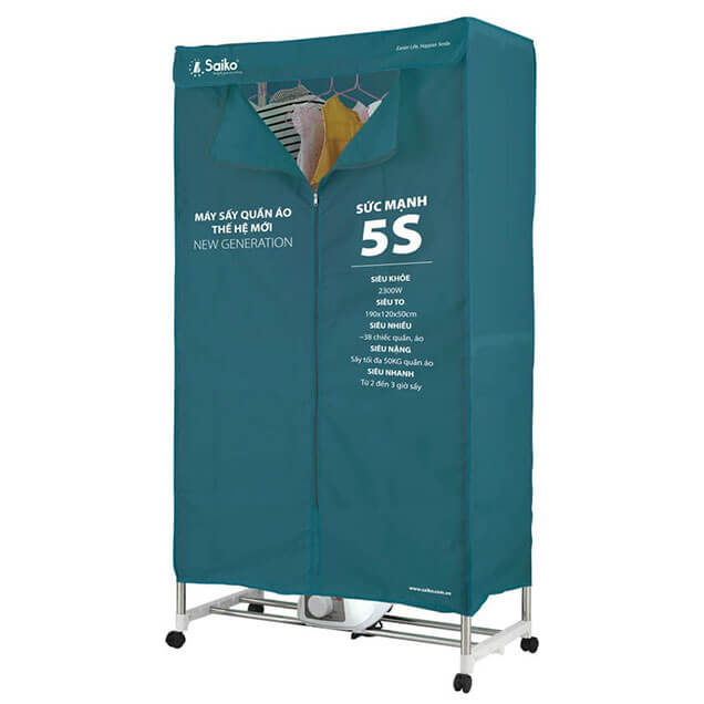 Tủ sấy quần áo Saiko CD-2300 50KG - 2300W