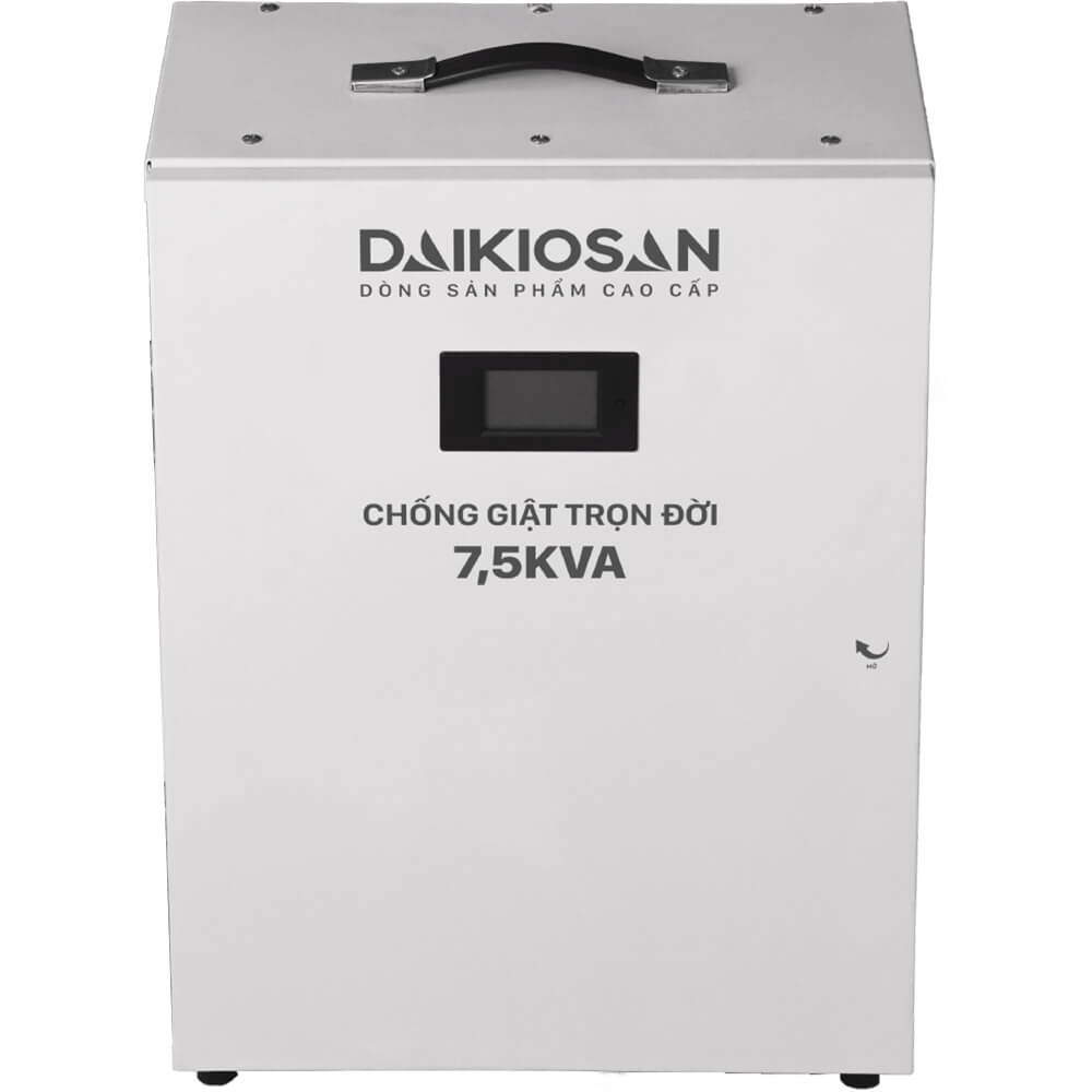 Máy chống giật trọn đời Daikiosan 7.5KVA DE075-1F