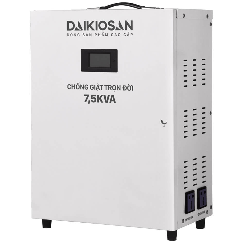 Máy chống giật trọn đời Daikiosan 7.5KVA DE075-1F