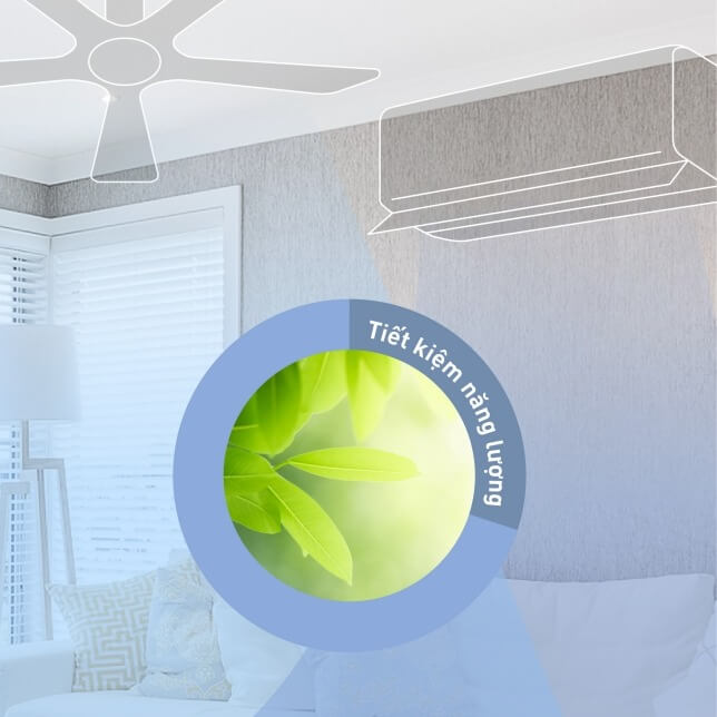 Quạt trần Panasonic F-48CZL tiết kiệm điện năng cho môi trường xanh