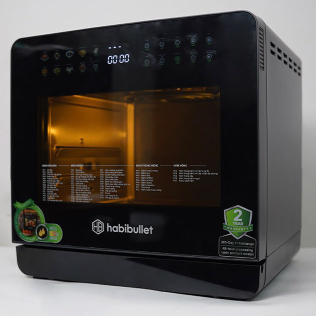 Nồi chiên hấp hơi nước đa năng Habibullet FHB18 Plus 18 Lít