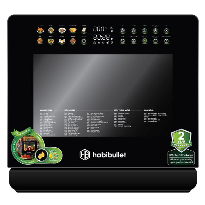 Nồi chiên hấp hơi nước đa năng Habibullet FHB18 Plus 18 Lít