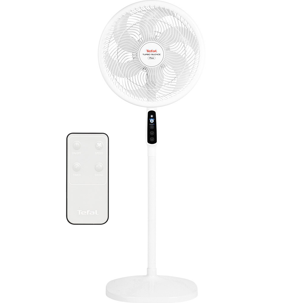 Quạt Cây Đứng Tefal VH689690 Turbo Silence Plus có điều khiển từ xa